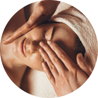 Essential oil facial
